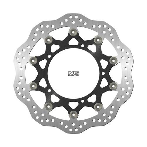 NG TARCZA HAMULCOWA PRZÓD YAMAHA FZ8/FZS FAZER '10-'16, XT 1200Z SUPER TENERE '10-'21, YZF R1 '07-'15, YZF R6 '05-'16 (310X132X4,5MM) (5X8,25MM) WAVE PŁYWAJĄCA (ŚRODEK ALUMINIOWY)