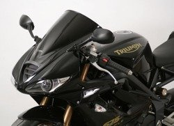 Szyba motocyklowa MRA TRIUMPH DAYTONA 675, D67LC, 2009-2012, forma R, przyciemniana