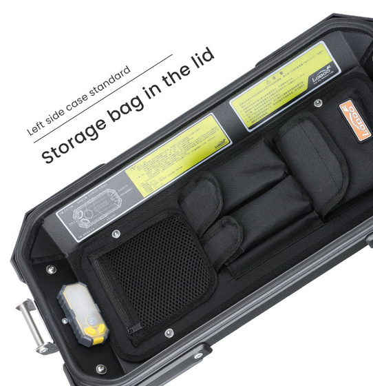 LOBOO PIKE Kufer centralny srebrny 45L (10.5.01363.002.21)