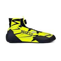 Sparco K-Rapid Kart Karting Boots Rotor Closure yellow