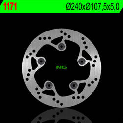 NG TARCZA HAMULCOWA TYŁ KTM DUKE 690/790/890 '08-'22, SUPERMOTO 950/990 '05-'08, SUPERDUKE 690/950/990 (240X107,5X5) (5X8,5MM)