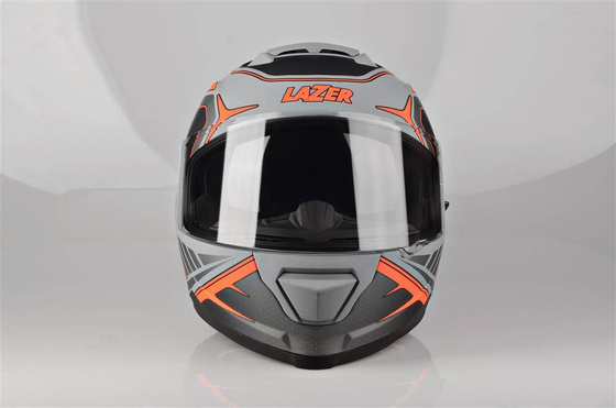 Kask Motocyklowy LAZER RAFALE Hexa (kol. Tytanowy Szary - Czerwony - Matowy) rozm. XS