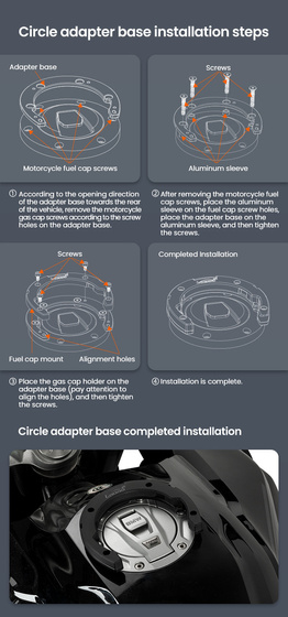 LOBOO Tank bag 4,5-6,5L