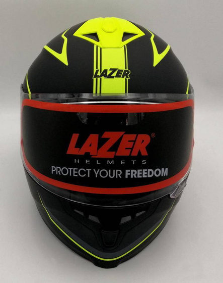 Kask Motocyklowy LAZER VERTIGO EVO Race (kol. Czarny - Żółty) rozm. L