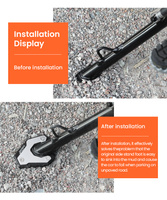 LOBOO Nakładka na stopkę boczną do KTM690, KTM790 Adventure, KTM790 Adventure R, KTM890 Adventure R, KTM1050, KTM1190, KTM1290,