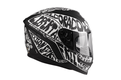 Kask Motocyklowy LAZER RAFALE Mexicana (kol. Czarny - Fluo) rozm. 2XL