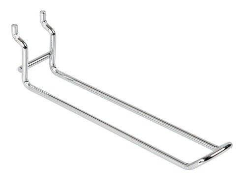 99031 Podwójny chromowany hak - 15 cm