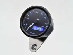 VELONA60 TACHOMETER 15000RPM, BLUE-LED, BLACK
