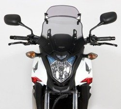 Szyba motocyklowa MRA HONDA CB 500 X, PC 46, 2013-2015, forma XCS, bezbarwna