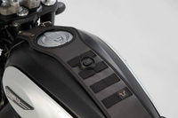 ZESTAW TORBA NA SMARTFON LA3 I PAS NA ZBIORNIK SLA SW-MOTECH KAWASAKI VULCAN S (16-), BROWN