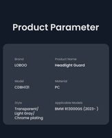 LOBOO Osłona przedniego reflektora do BMW R1300GS (2024-) (10.3.06131.001.71)