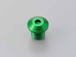 MIRROR PLUG  M10-P1.25/LHS GREEN