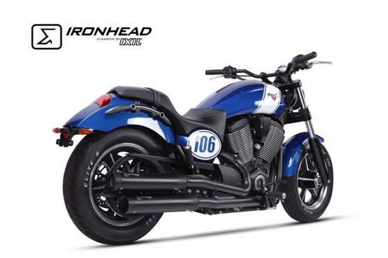 Silencer / Exhaust IRONHEAD VICTORY VEGAS / HAMMER (06-16) / CROSS COUNTRY 10-16