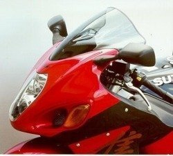 Szyba motocyklowa MRA SUZUKI GSX-R 1300 HAYABUSA, WVA1, 1999-2007, forma R, czarna