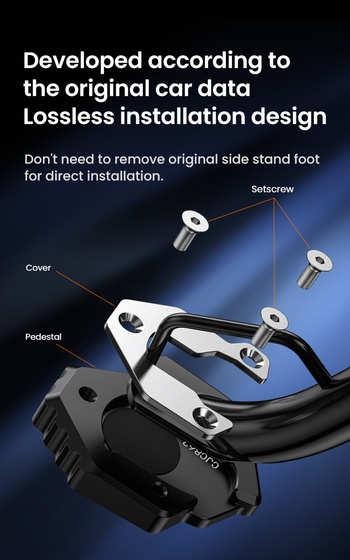 LOBOO Nakładka na stopkę boczną do YAMAHA XMAX 300 (2023-) (10.3.03862.001.01)