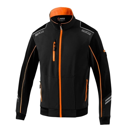 Sparco Tech Light Shell Jacket black/orange