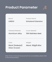 LOBOO Nakładka na stopkę boczną do HONDA X-ADV750 (2021-) (10.3.03332.001.11)