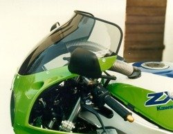 Szyba motocyklowa MRA KAWASAKI ZXR 750, ZX750H, 1989-1990, forma S, przyciemniana