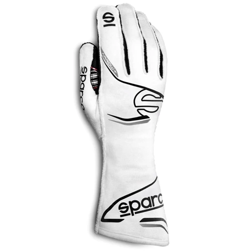 Sparco Arrow + Race Kart Gloves (FIA) white