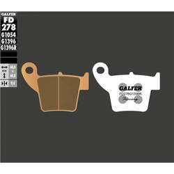 GALFER KLOCKI HAMULCOWE SINTER RACING OFFROAD FD278G1396R