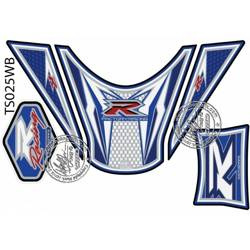 MOTOGRAFIX TANKPAD SUZUKI GSXR 1000 2009-2016 TS025WB