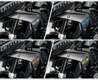 LOBOO Panel chłodnicy z włókna węglowego (czarny metal) do BMW R1300GS (2023-) Carbon Fiber Radiator Panel (10.3.32131.001.11)