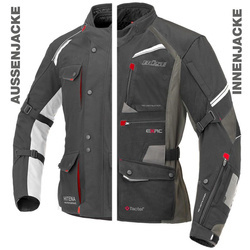 Kurtka motocyklowa BUSE ZESTAW EXRC Porto czarno/czarny 64