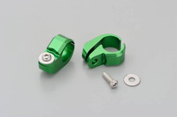 CLAMP SET(2PCS) FOR HANDLEBAR BRACE BAR, 22.2MM, GREEN