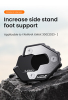 LOBOO Nakładka na stopkę boczną do YAMAHA XMAX 300 (2023-) (10.3.03862.001.01)