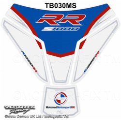 MOTOGRAFIX TANKPAD BMW S1000RR 2017-2018 TB030MS