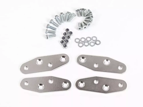 Element montażowy do C-Bow pionowy 30mm – chrom (komplet)