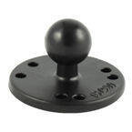 RAM-B-202U Round Plate with Ball (round plate 2.5")