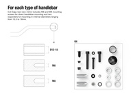 Lusterko Cut Edge (prawe)