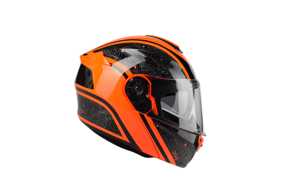 Kask Motocyklowy LAZER LIGHT (kol. Czarny - Czerwony) rozm. S