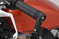 80996 D-MIRROR bar end mirror adapter universal 1" 25.4mm black