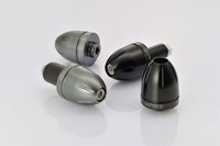 Końcówka kierownicy BULLET 14-19mm czarny