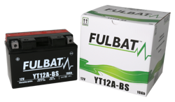 Akumulator FULBAT YT12A-BS (AGM, obsługowy, kwas w zestawie)