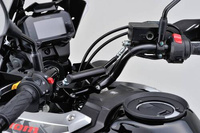 92748 MOUNT BAR 100MM Ø22.2MM BLACK HANDLE CLAMP MOUNT TYPE