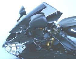 Szyba motocyklowa MRA KAWASAKI ZX 10 R, ZXT00C, 2004-2005, forma O, czarna