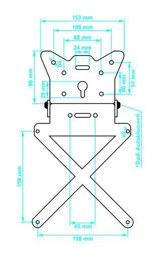 90144 X-Plate licence plate holder