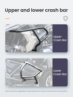 LOBOO Crash Bar do BMW R1250GS Silver (10.3.01081.006.21)