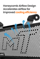 LOBOO Crash Bar boczne oraz osłony chłodnicy do CFMOTO 700MT ADV (2025-) czarne (10.3.01613.001.11)