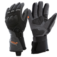 LOBOO Podgrzewane rękawice motocyklowe Szare (01.2.09049.001.01)