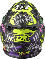 Kask Motocyklowy LAZER OR3 Crazy (kol. Czarny - Multi - Matowy) rozm. XL