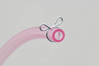 Przewód PVC (6mm X 9mm) 1m różowy