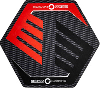Sparco floor mat under the chair seat