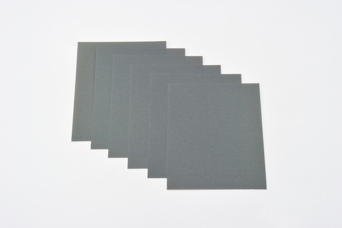 WATERPROOF SANDPAPER, 93x115mm, #600, 6PCS/SET