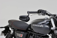 D-MIRROR-13,CAVE1/BAREND SHORT, ABS+ALU 1PC, E-MARKED