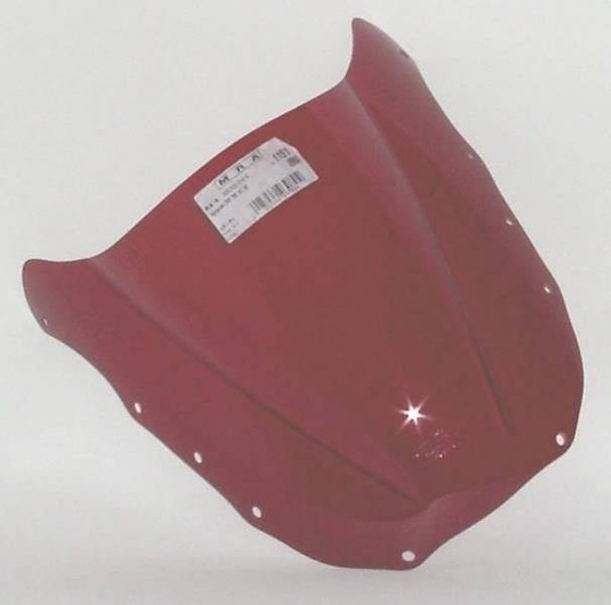 Szyba motocyklowa MRA KAWASAKI ZXR 750, ZXR750(J)/ZXR750R(K), 1991-1992, forma R, czarna