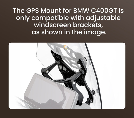 LOBOO Zestaw montażowy GPS BMW C400X (2018-) (10.3.09102.001.11)